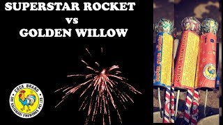 SuperStar Rocket vs Golden WIllow Rocket vs Lunik Express  Murga chaap patake [upl. by Auod]