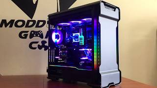 Phanteks Enthoo Evolv X  EKWB SLI project  hard tube [upl. by Esital233]