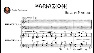 Giuseppe Martucci  Theme and Variations Op 58 1882 [upl. by Nodroj]