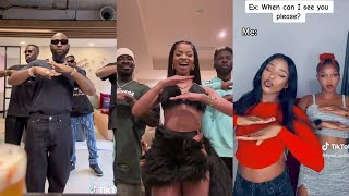 Davido  Unavailable 😍TikTok dance challenge 🔥 [upl. by Fulmis162]