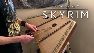 Skyrim Ancient Stones  Hammered Dulcimer Cover [upl. by Eiroc]