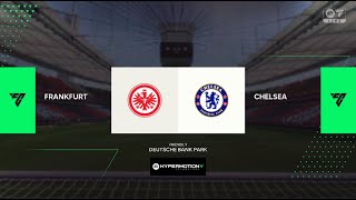 EA FC 25 Online Season Match Gameplay Eintracht Frankfurt Vs Chelsea FC [upl. by Strawn]