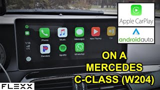 Adding APPLE CAR PLAY to my Mercedes Android Screen [upl. by Idolla]