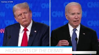 First Presidential Debate Highlights You Decide [upl. by Ressler959]