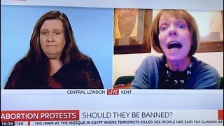 UK Abortion Clinic CEO vs Head of London Pregnancy Support Centre  Sky News [upl. by Oballa701]