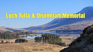 Loch Tulla and Druimliart Memorial Bridge of Orchy Scotland [upl. by Qooraf]