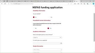 how to apply for NSFAS application 2025 [upl. by Sredna]