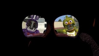 GMOD FNaF 2 running withered Bonnie and Chica [upl. by Anaihsat]