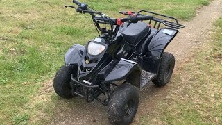 Tao ATV 110cc Review [upl. by Ynohtnaleahcim]