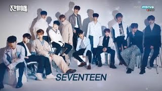 ENGINDO SUB 주간 아이돌 342회 세븐틴 180214 Weekly Idol E324 SEVENTEEN 180214 [upl. by Naujd]