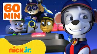 PAW Patrol Become Police Pups w Chase Marshall Rocky amp Skye  1 Hour Compilation  Nick Jr [upl. by Icaj811]