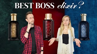 BOSS THE SCENT ELIXIR vs BOTTLED ELIXIR vs BOTTLED TRIUMPH ELIXIR  unboxing  comparison review [upl. by Ena]