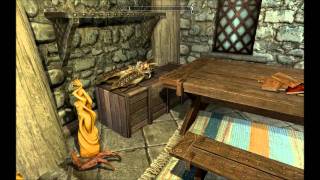 Skyrim  The secret to a clean house [upl. by Muhcan]