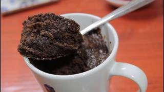 Mug Cake Au Chocolat Sans Oeufs  la meilleure recette [upl. by Accire944]