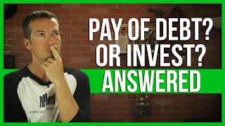 Pay off debt or invest ANSWERED [upl. by Thordia]