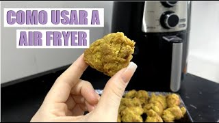 COMO USAR A AIR FRYER MIDEA FRB31 [upl. by Bonnee397]