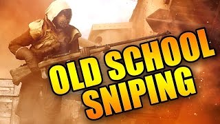 OLD SCHOOL SNIPING  Battlefield 1 Beta [upl. by Jacey]