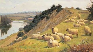 George Butterworth  Two English Idylls William Sidney Cooper  Paintings [upl. by Hardej]