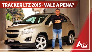 Chevrolet Tracker 18 LTZ 2015  Review Completo Vantagens e Detalhes do SUV [upl. by Adihsaar576]