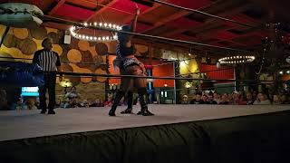 Hybrid Wrestling Entertainment presents Brewery Bash Match between Sierra and Britany Kay [upl. by Fredek]