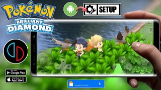 Pokemon Brilliant Diamond Full Setup on Yuzu Emulator on Android Mobile  Pokemon Brilliant Diamond [upl. by Kenna786]