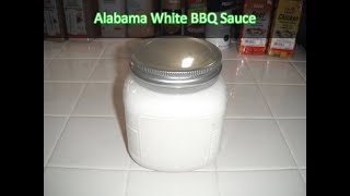 Alabama White BBQ Sauce Recipe  How to Make [upl. by Llessur]