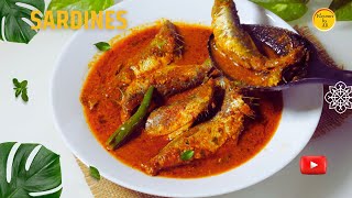 How To Make Sardine Fish Curry  Sardine Fish Curry Without Coconut [upl. by Ellehc]