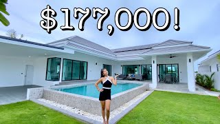 6390000 THB 177000 Brand New Luxury Villa in Hua Hin Thailand [upl. by Sheffie]