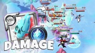 CRAZY DAMAGE   CHIPS  EQMS  Albion Online ZVZ [upl. by Ahsennod960]