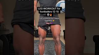 Leg Workout For Footballers 🦵⚽football shorts leg [upl. by Wey]