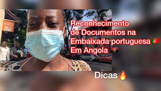 Reconhecimento De Documentos na Embaixada Portuguesa Procedimentos amp dicas [upl. by Evangelin98]