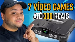 7 VIDEO GAMES ANTIGOS até 300 REAIS PARA COMPRAR e COLECIONAR [upl. by Mala]