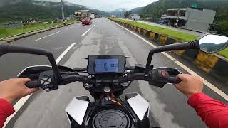 Duke 390 Short Highway Ride  Pokhara to Birethathi  Nepal [upl. by Yajeet]