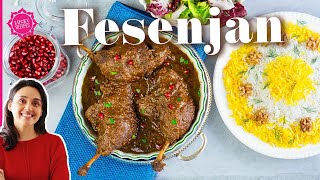 Ein persisches Essen das du probieren musst  Fesenjan Persisch Kochen [upl. by Baruch]