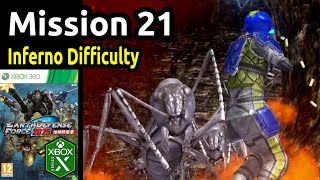 Earth Defense Force 2025  Mission 21  Inferno Difficulty  Solo Ranger  Xbox 360Xbox Series X [upl. by Aerdnod423]