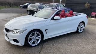 BMW 428i convertible white 2014 for sale  Auto 2000 Epping [upl. by Jo Ann]