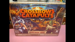 Crossbows and Catapults Fortress War Unboxing [upl. by Narok]