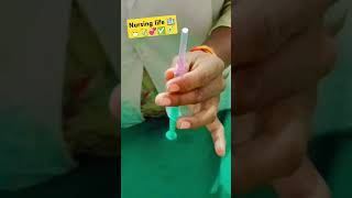 How to give intramuscular injection how to give im injection in aron nursing [upl. by Amhsirak]