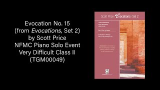 Evocation No 15 in G Major by Scott Price [upl. by Bussey92]