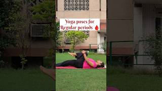 Yoga asanas for regular periods ❤️ yogtobeniroge harharharmahadev shorts yoga regularperiods [upl. by Ibson607]