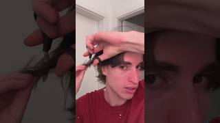 Cortando o cabelo em casa youtubeshorts cortandoocabeloemcasa shorts [upl. by Bouchier]