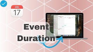 How To Default Event Duration On Calendar [upl. by Goodson]