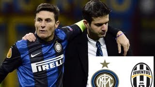 IMITAZIONE STRAMACCIONI E ZANETTI  INTER JUVE [upl. by Ettenawtna]