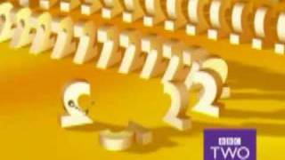 BBC 2 Ident 200107 quotDominoquot [upl. by Shelby5]