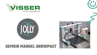 Semoir manuel GrowPact  ETS JOLLY [upl. by Nauaj459]