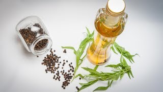 How to Make Homemade Tarragon Vinegar  Tarragon Vinegar [upl. by Melda]