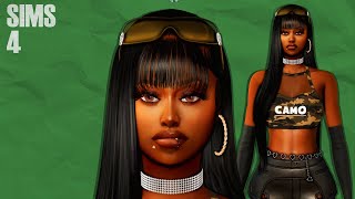 Yasmine Royal 💅  CC Folder amp Sims Download  Sims 4 Create a Sim [upl. by Lexerd]