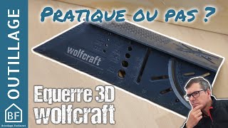 Accessoire pratique  équerre 3D de wolfcraft [upl. by Latrena]