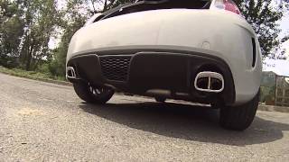 Abarth 500  Kit Abarth Elaborazione 595 with Record Modena Exhaust [upl. by Hamlet]