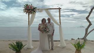 roatan cruise wedding [upl. by Reifel187]